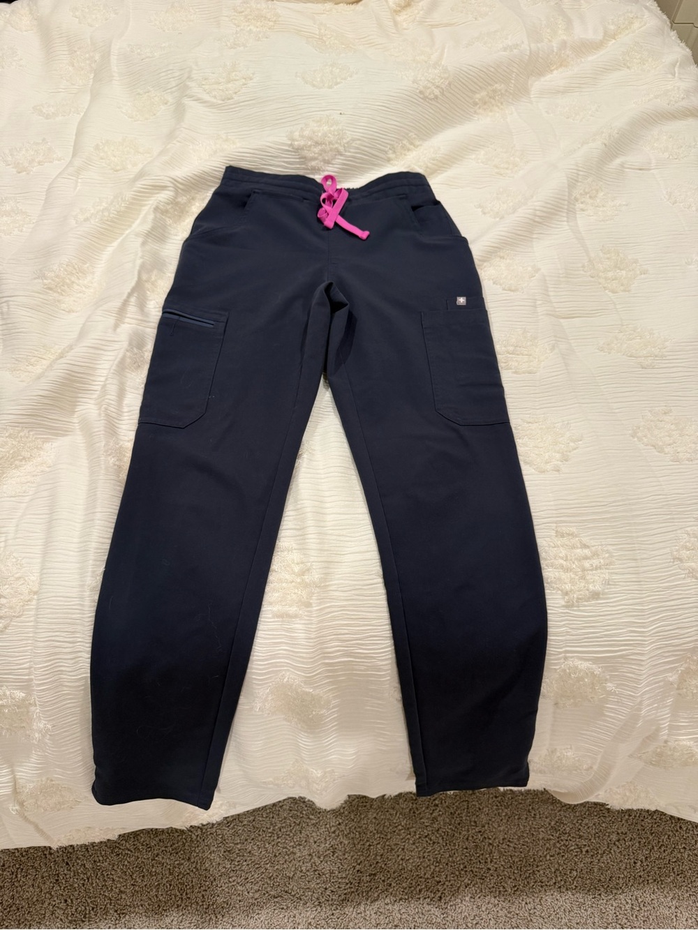Yola High-Rise Slim Scrub Pant